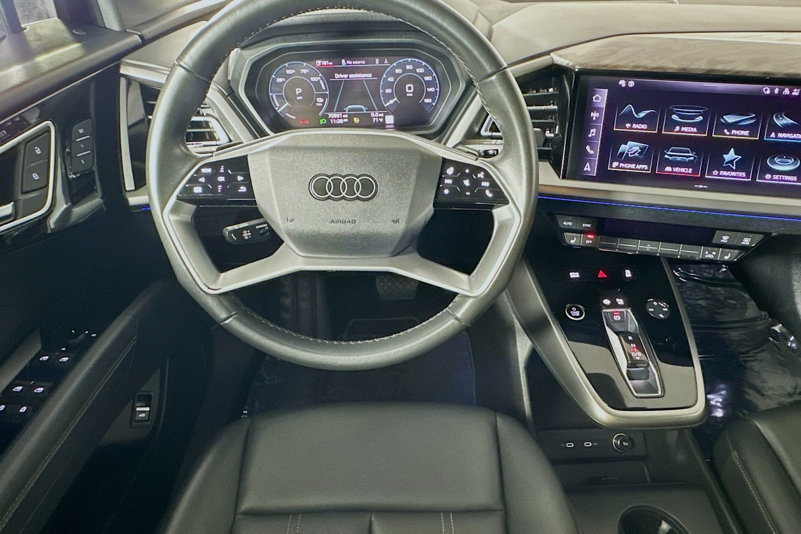 Used 2023 Mythos Black Metallic Audi Premium Plus image 5