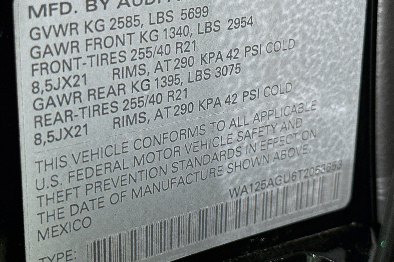 New 2026 Mythos Black Metallic Audi Premium Plus image 23