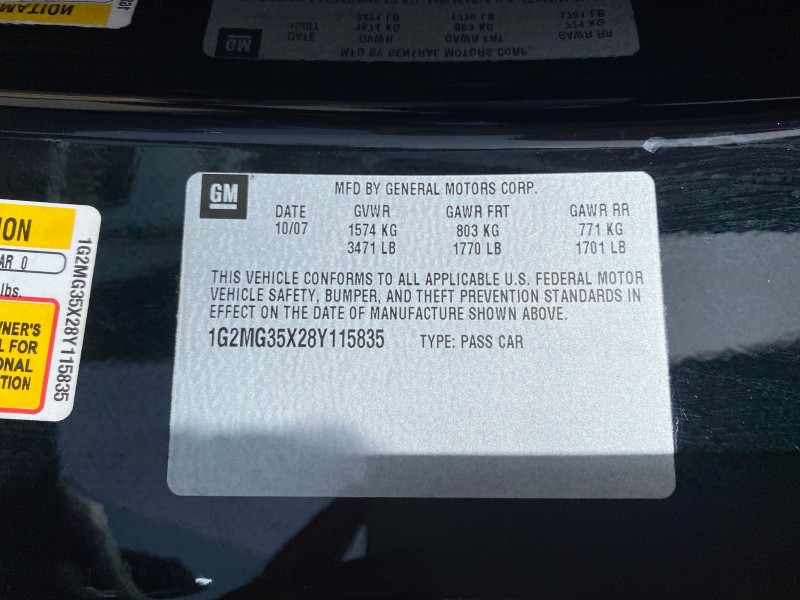 2008 Pontiac Solstice GXP 2.0 ECOTURBO LOW MILES 26,059 in , 