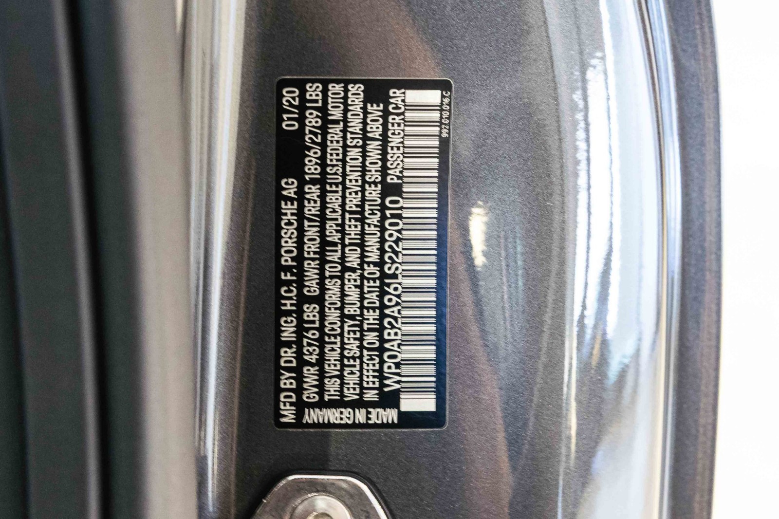 Used Car 2020 Porsche 911  Carrera S For Sale Under $150,000 In Boerne, Texas