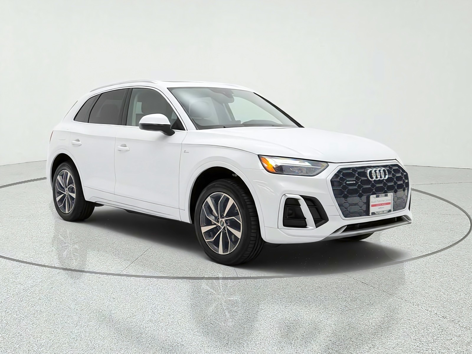 Used 2023 Glacier White Metallic Audi S line Premium image 3