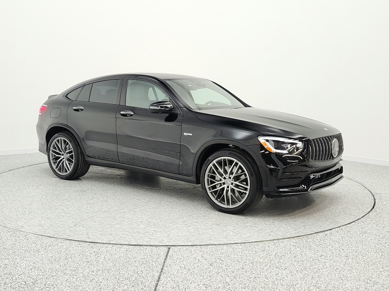 Certified Used 2023 Black Mercedes-Benz AMG® GLC 43 4MATIC Coupe image 3