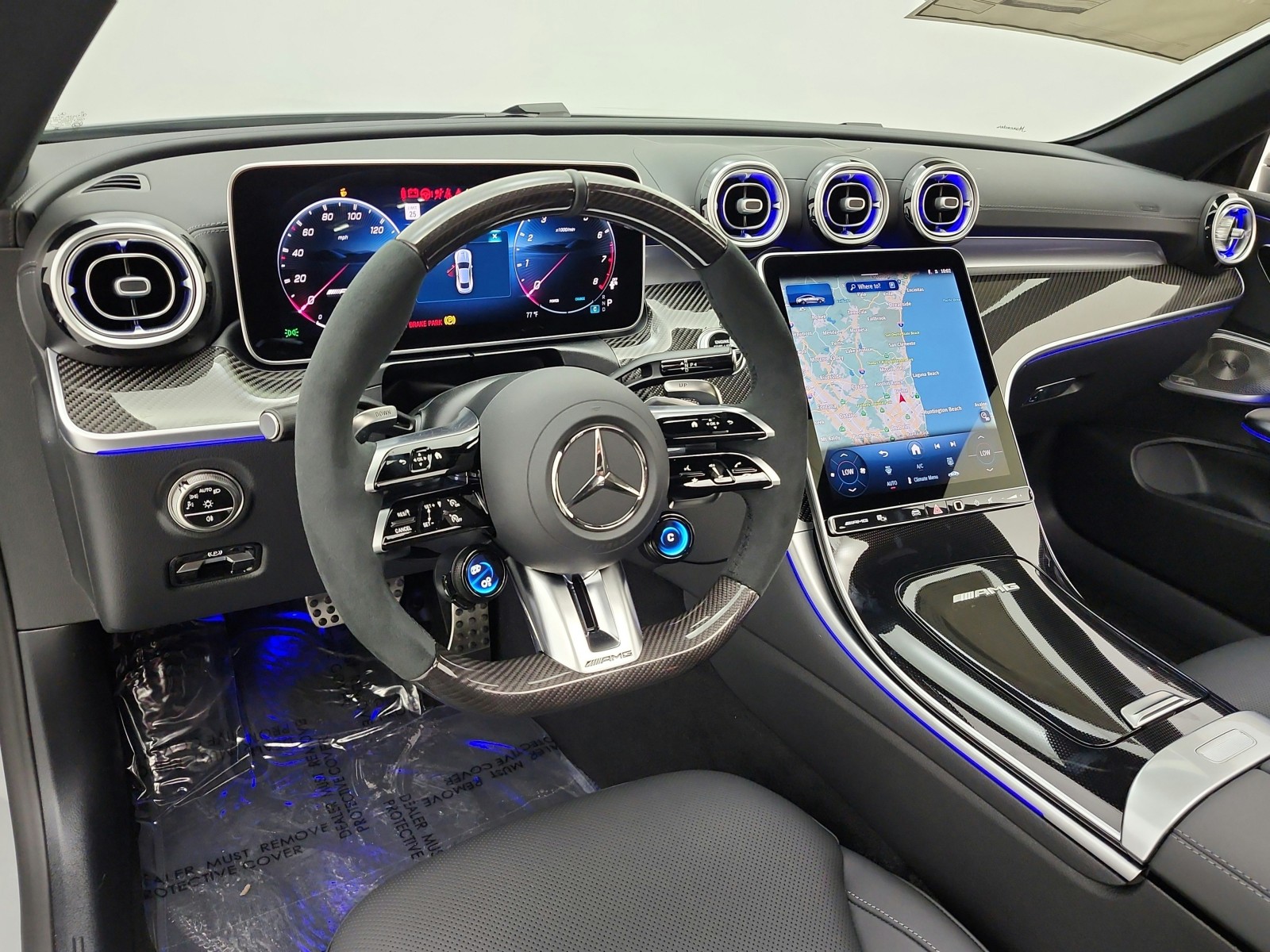 New 2026 MANUFAKTUR Alpine Grey Metallic Mercedes-Benz AMG® CLE 53 4MATIC+ Coupe image 9