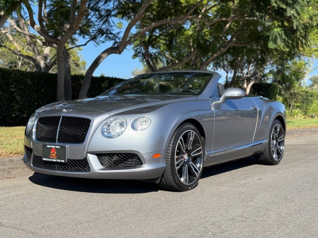 Anthracite Metallic 2013 Bentley Continental GTC Convertible All-Wheel Drive Automatic
