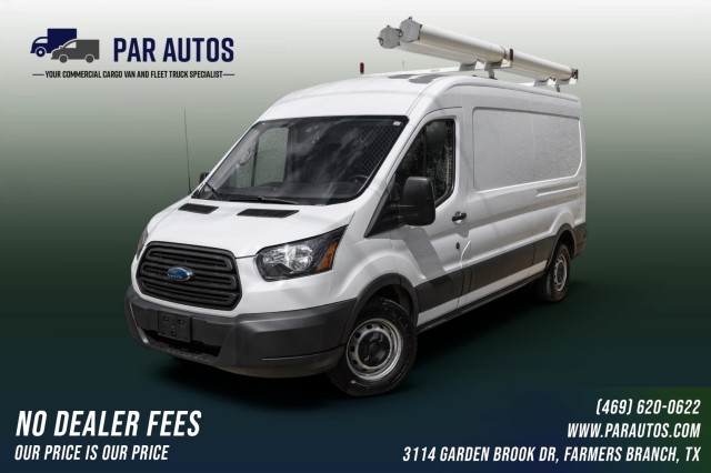 White 2018 Ford Transit Cargo Van Rear-Wheel Drive Automatic