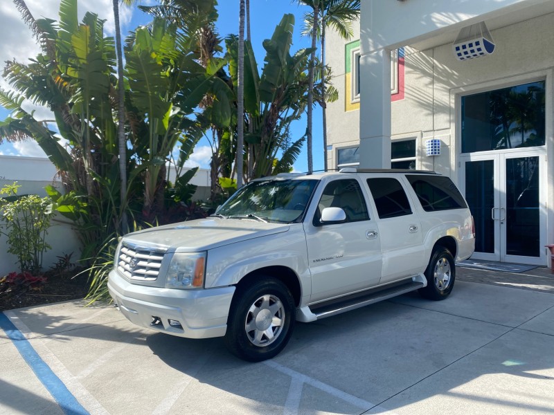 2003 Cadillac Escalade ESV SUV PEARL WHITE 4WD/AWD in , 