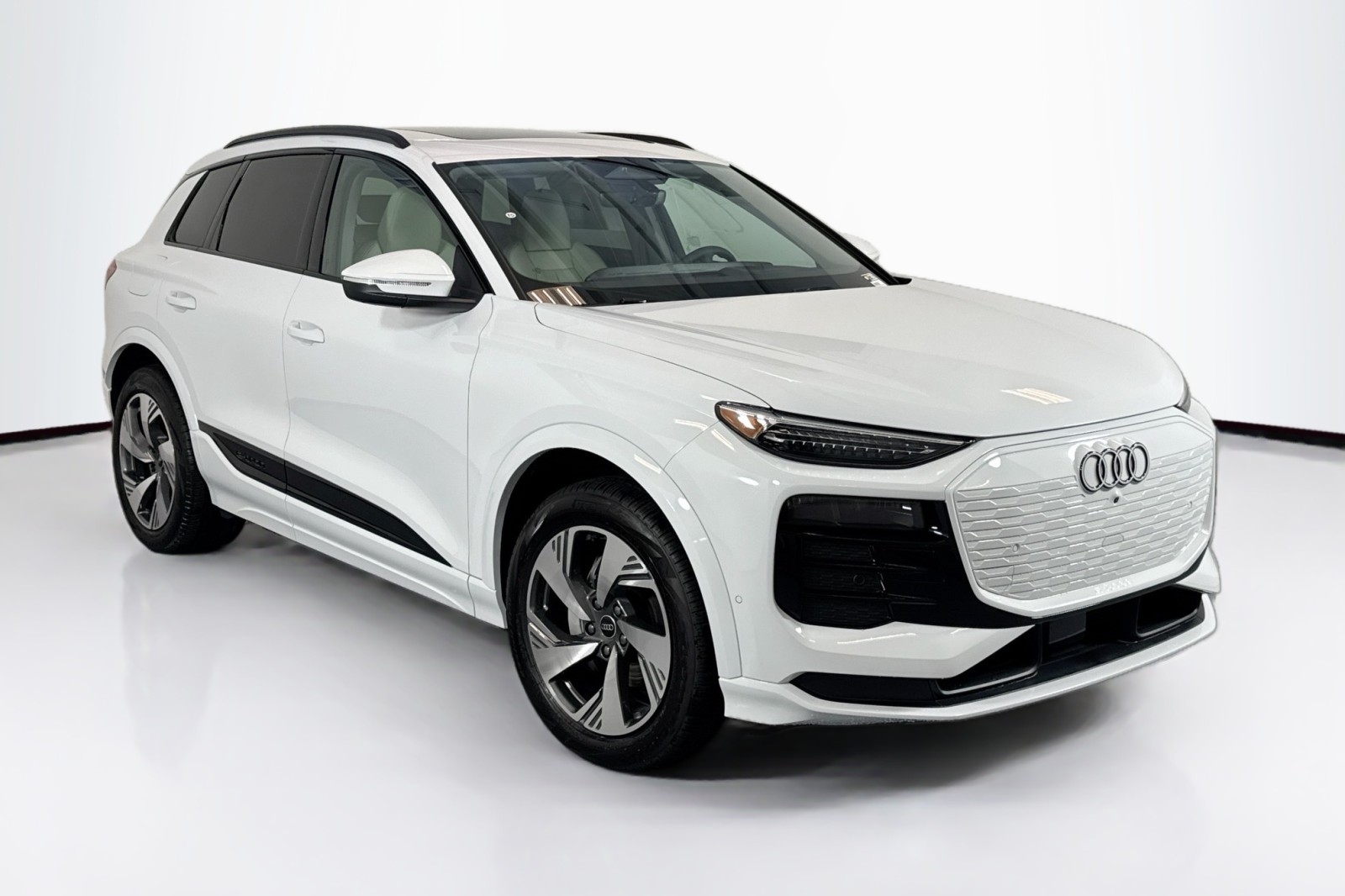 New 2025 Glacier White Metallic Audi Premium Plus quattro image 3