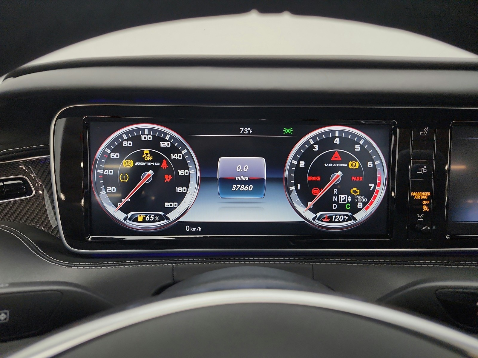 Used 2017 Black Mercedes-Benz AMG® S 63 4MATIC Cabriolet image 13