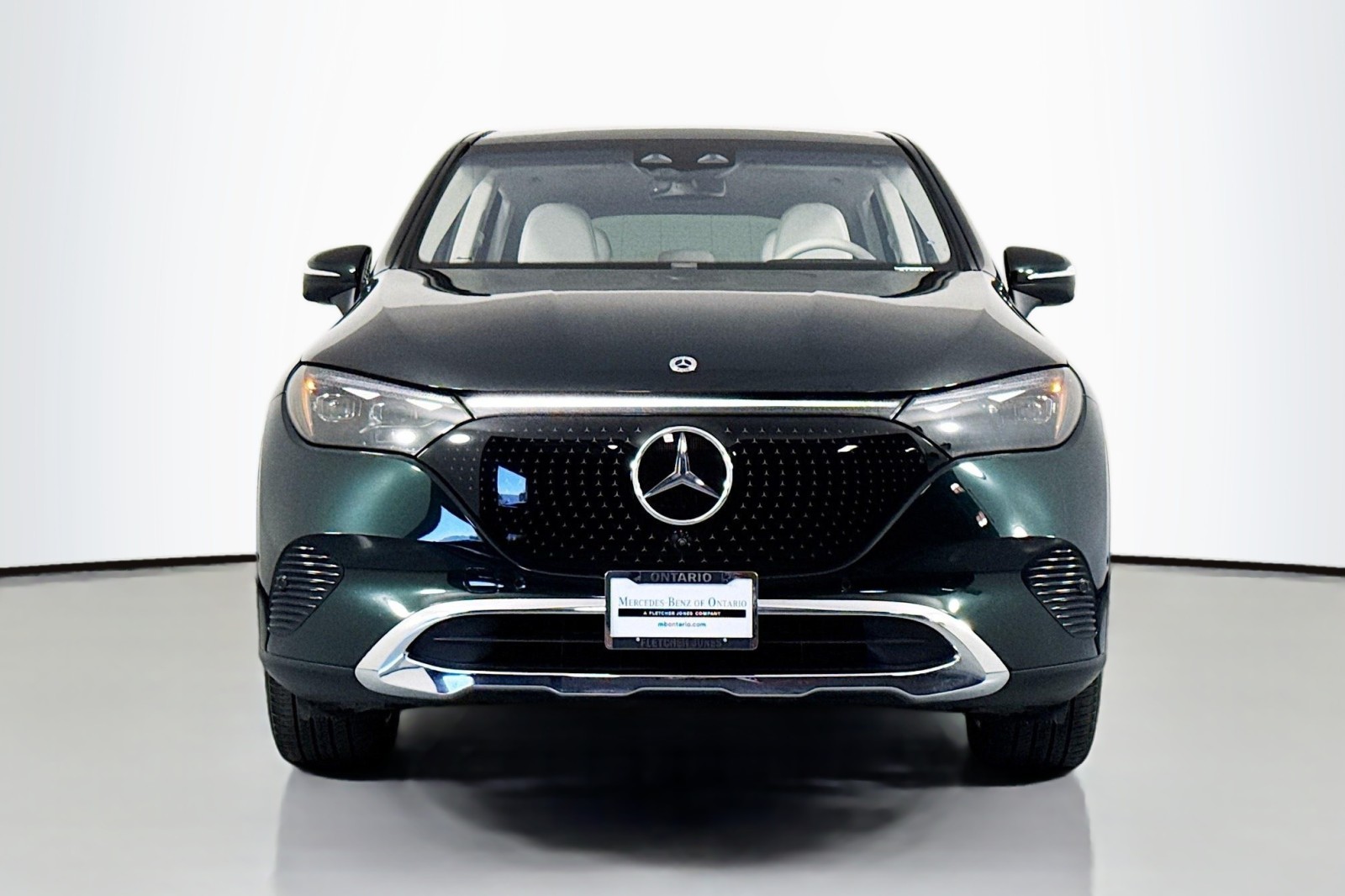 Certified Used 2023 Emerald Green Metallic Mercedes-Benz EQE 350 image 2