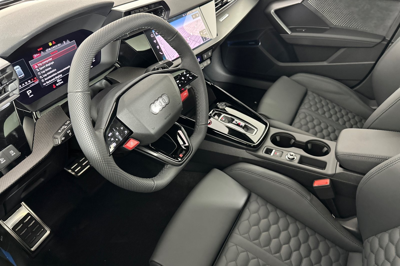 New 2026 Mythos Black Metallic Audi quattro image 9