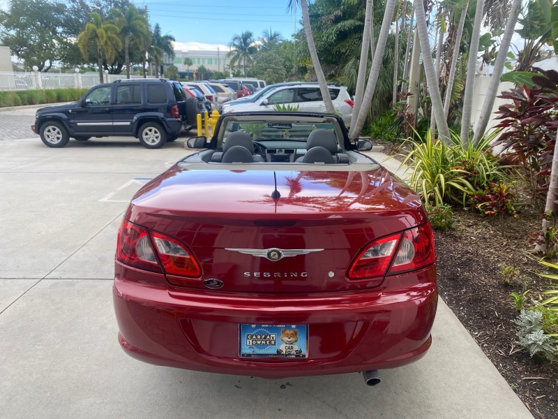 2008 Chrysler Sebring FLORIDA 41 SERVICES CONVERTIBLE in , 