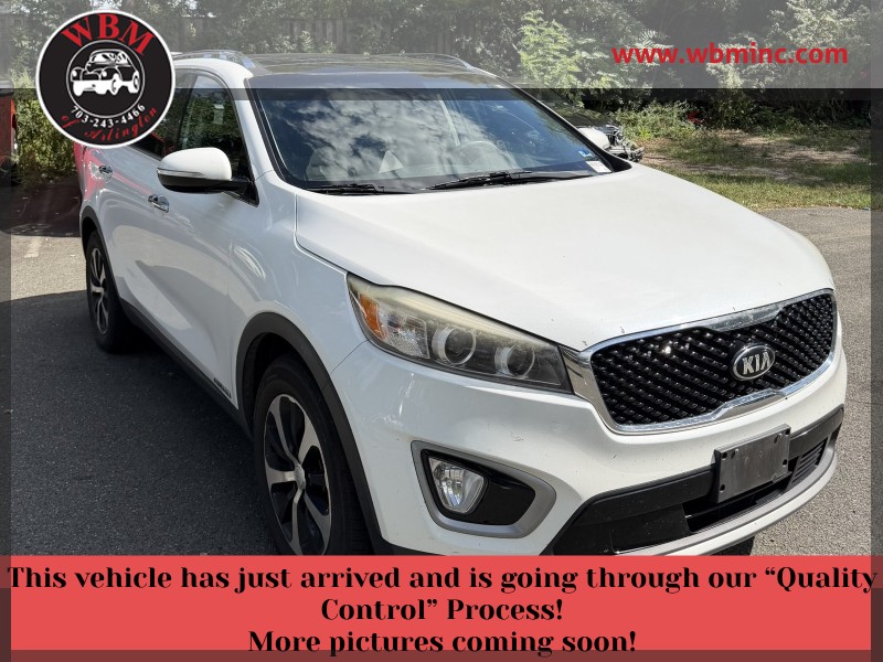 Snow White Pearl 2017 Kia Sorento SUV / Crossover All-Wheel Drive Automatic