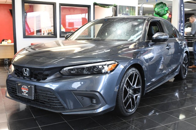 Meteorite Gray Metallic 2024 Honda Civic Hatchback Sport Touring FWD Hatchback Front-Wheel Drive Automatic