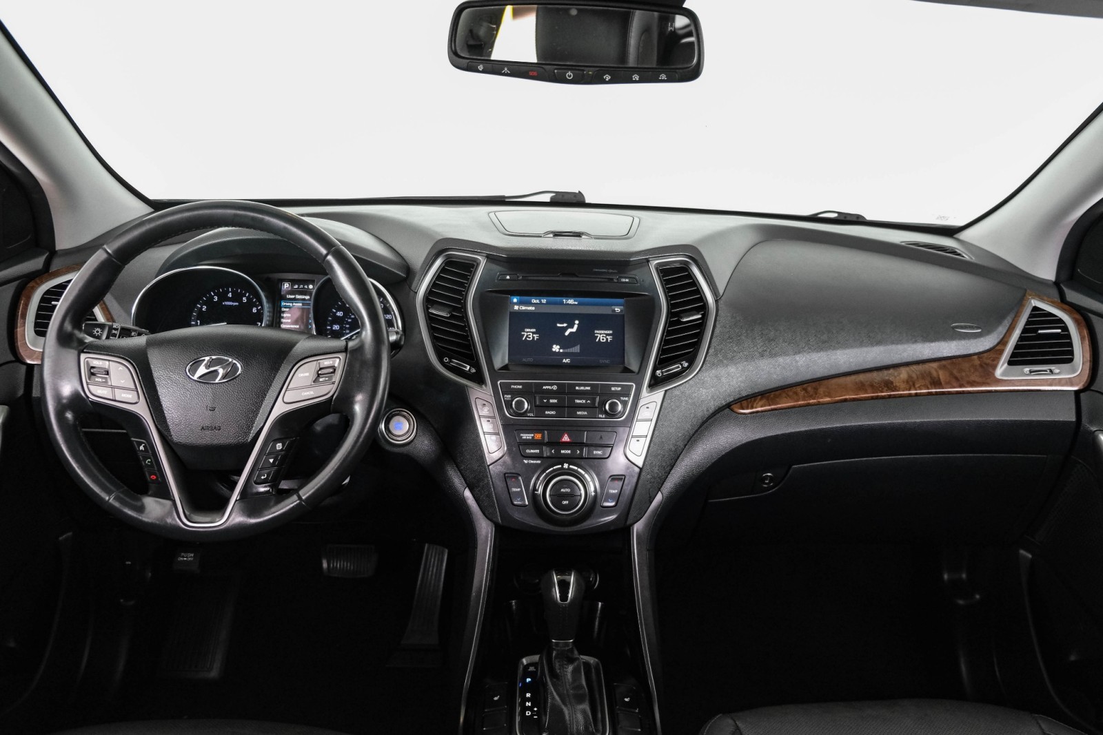 2017 Hyundai Santa Fe SE AWD BLIND SPOT ASSIST LEATHER HEATED SEATS REAR 11