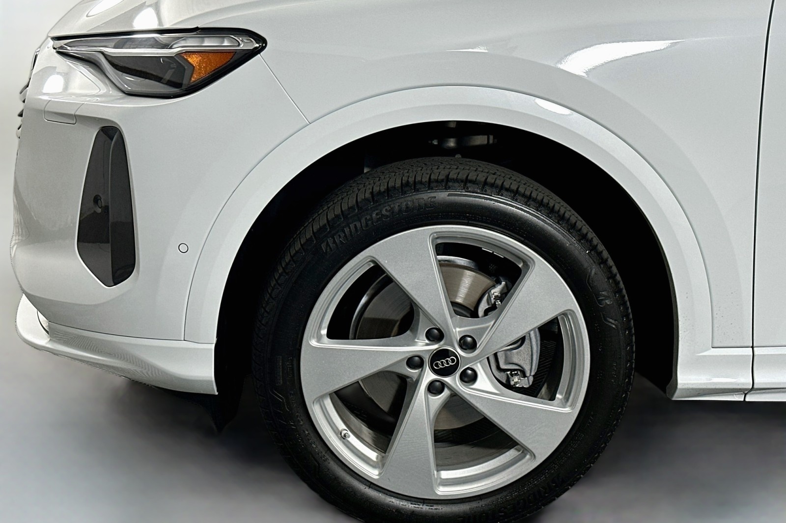 Used 2025 Glacier White Metallic Audi Premium Plus image 12