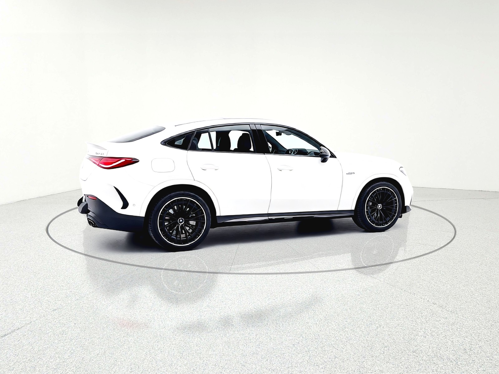 New 2026 MANUFAKTUR Moonlight White Metallic Mercedes-Benz AMG® GLC 43 4MATIC Coupe image 23