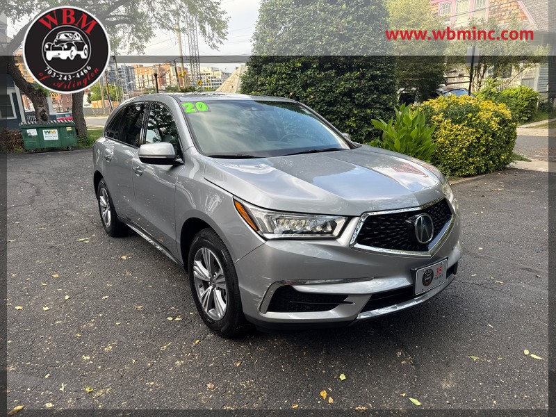 Lunar Silver Metallic 2020 Acura MDX SUV / Crossover All-Wheel Drive Automatic