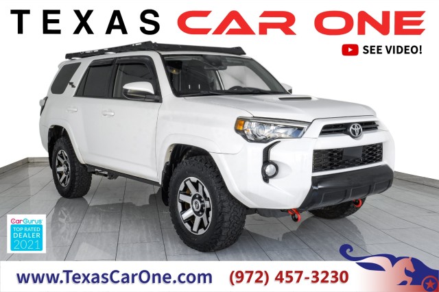 Super White 2020 Toyota 4Runner SUV / Crossover Four-Wheel Drive Automatic