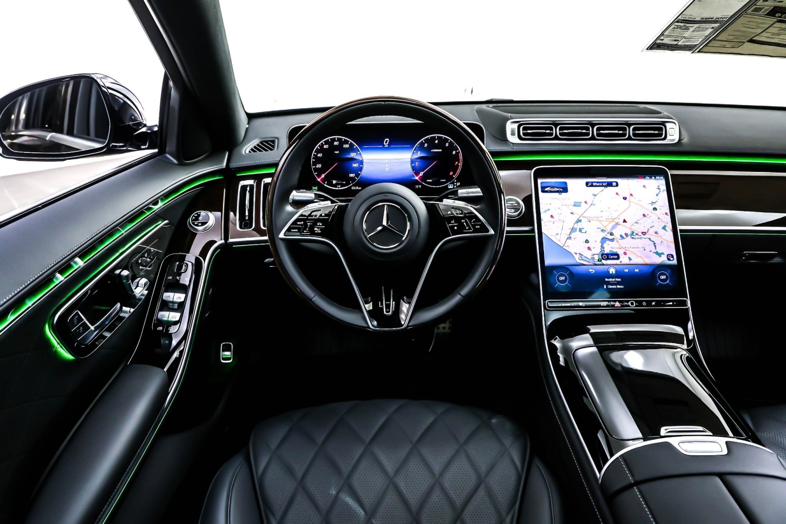 New 2026 Obsidian Black Metallic Mercedes-Benz S 580 image 4