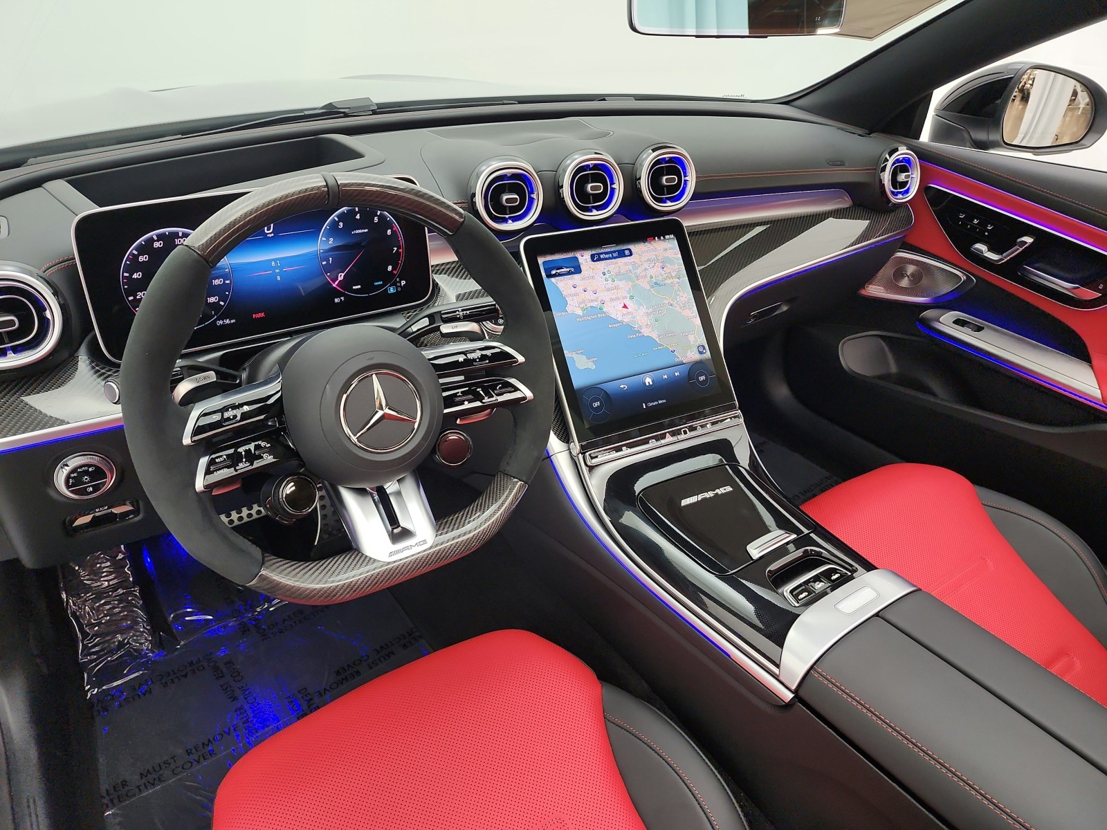 New 2026 MANUFAKTUR Alpine Grey Metallic Mercedes-Benz AMG® CLE 53 4MATIC+ Cabriolet image 9