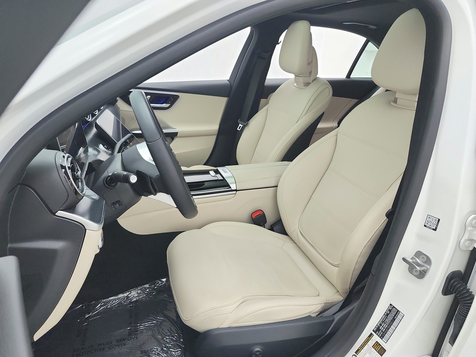 Certified Used 2025 Polar White Mercedes-Benz C 300 Sedan image 14