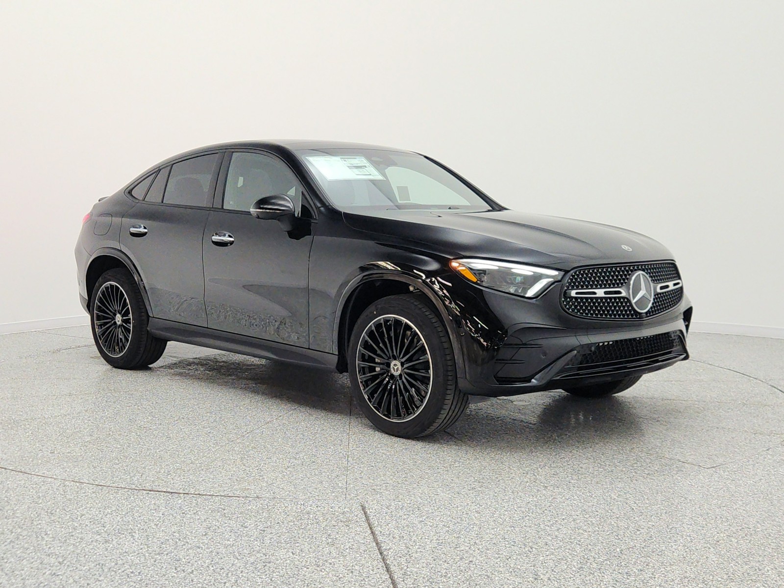 New 2026 Black Mercedes-Benz GLC 300 4MATIC® Coupe image 3