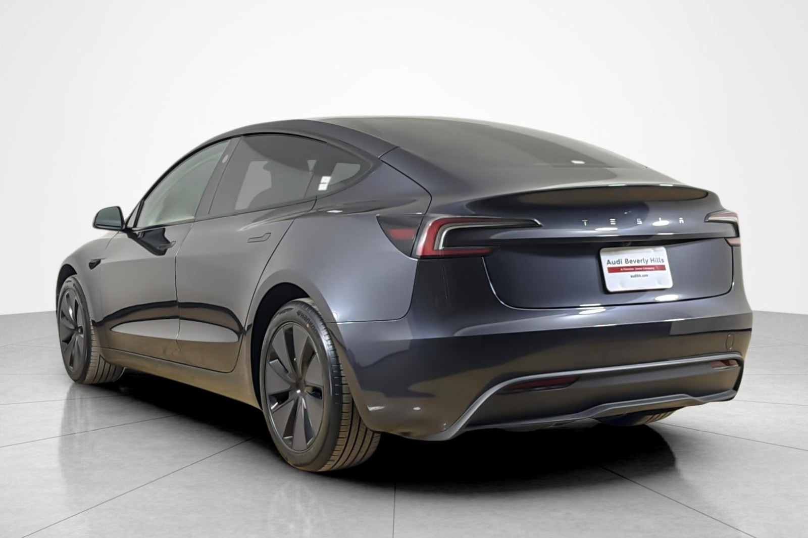 Used 2025 GREY Tesla Long Range RWD image 3