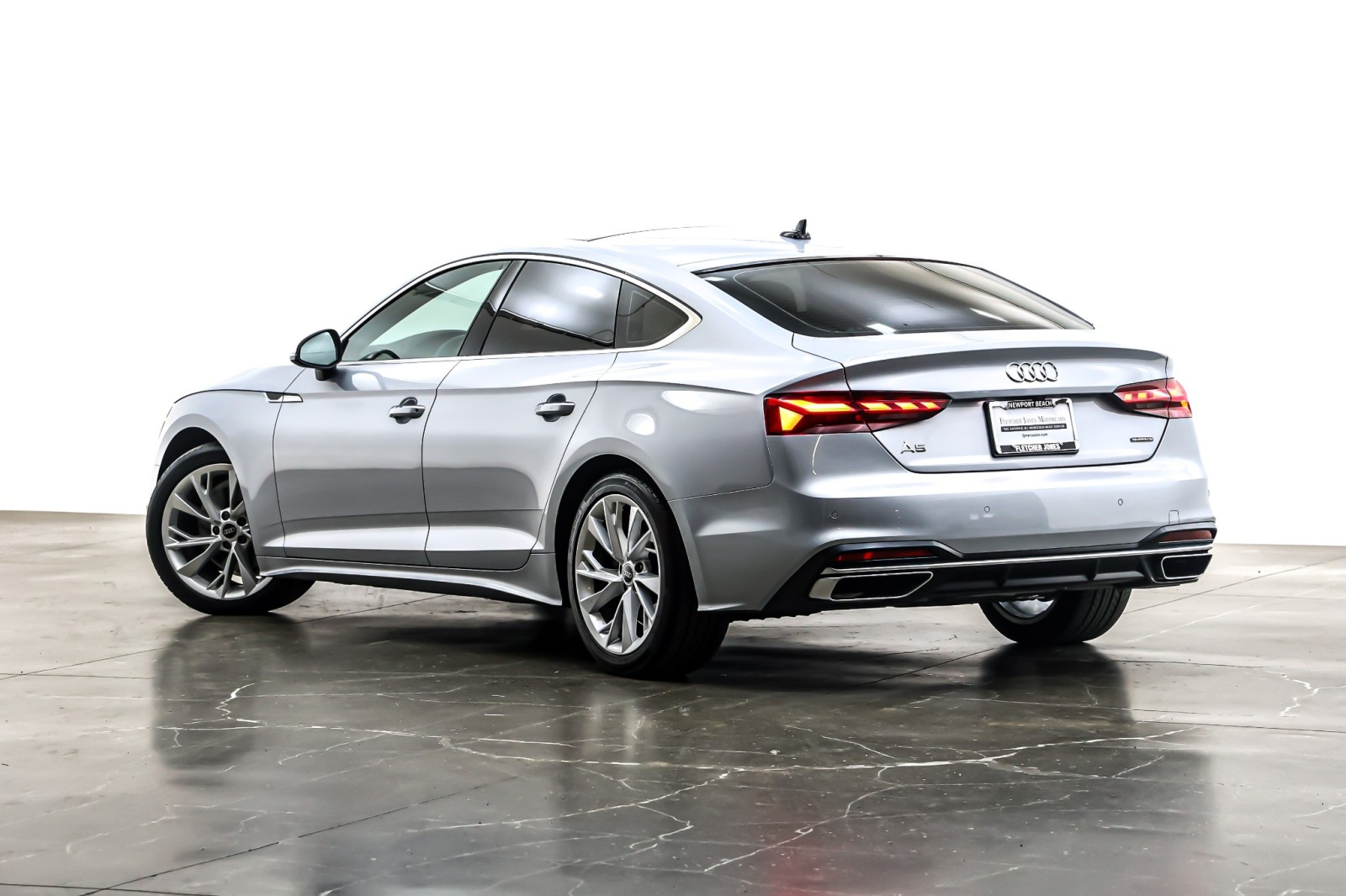 Used 2023 Florett Silver Metallic Audi Premium 40 TFSI quattro image 12