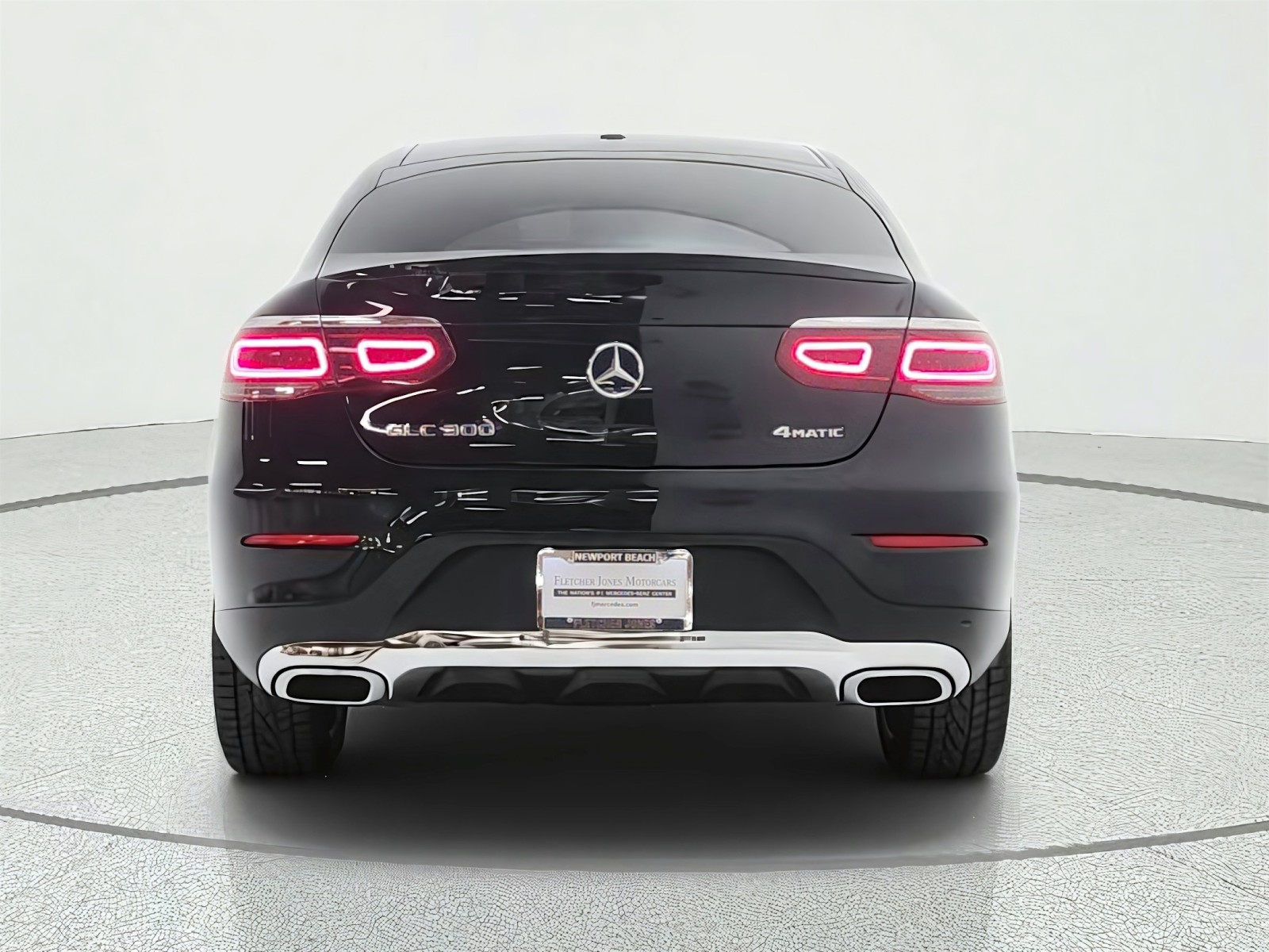Used 2021 Black Mercedes-Benz GLC 300 4MATIC® Coupe image 6