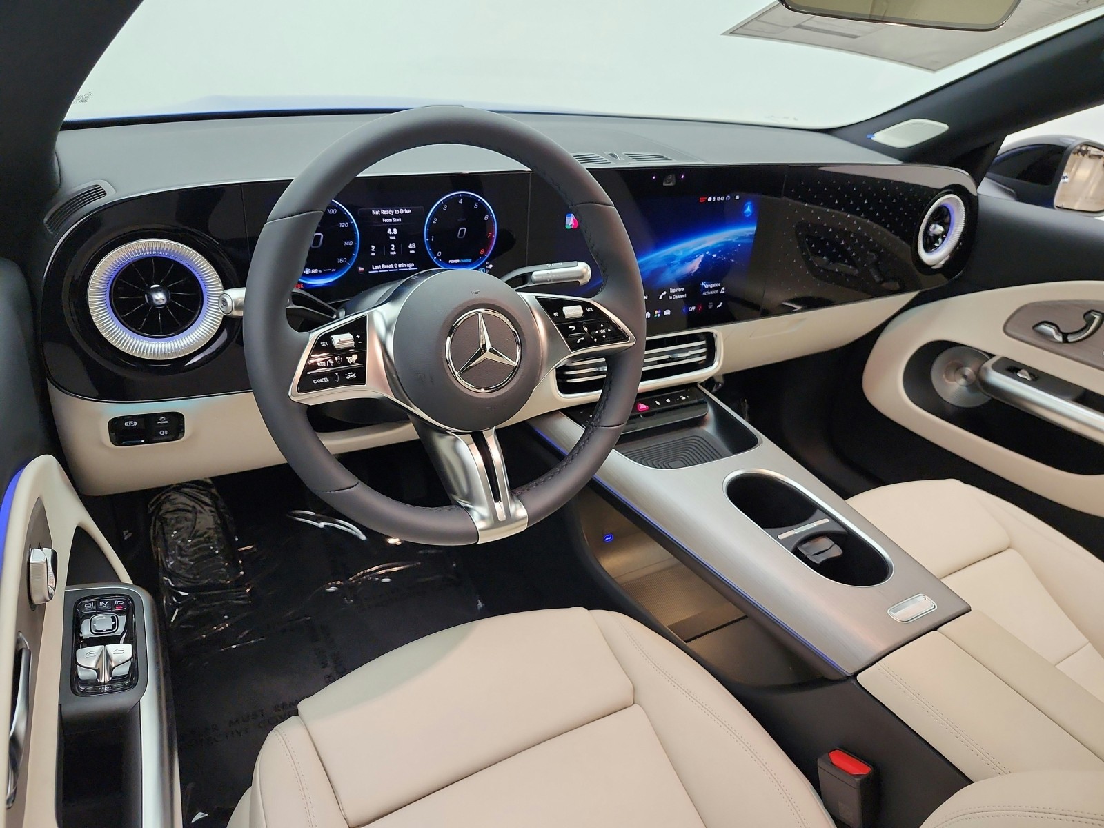 New 2027 Sky Blue Metallic Mercedes-Benz CLA 220 Hybrid FWD image 9