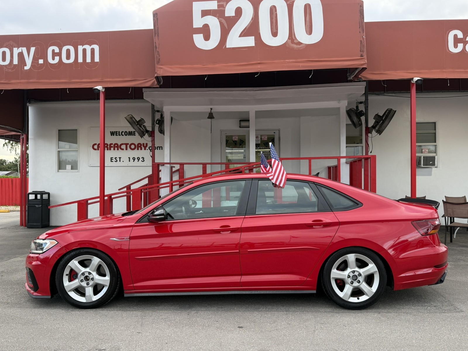 Tornado Red w/B 2019 Volkswagen Jetta GLI S FWD Sedan Front-Wheel Drive Automatic
