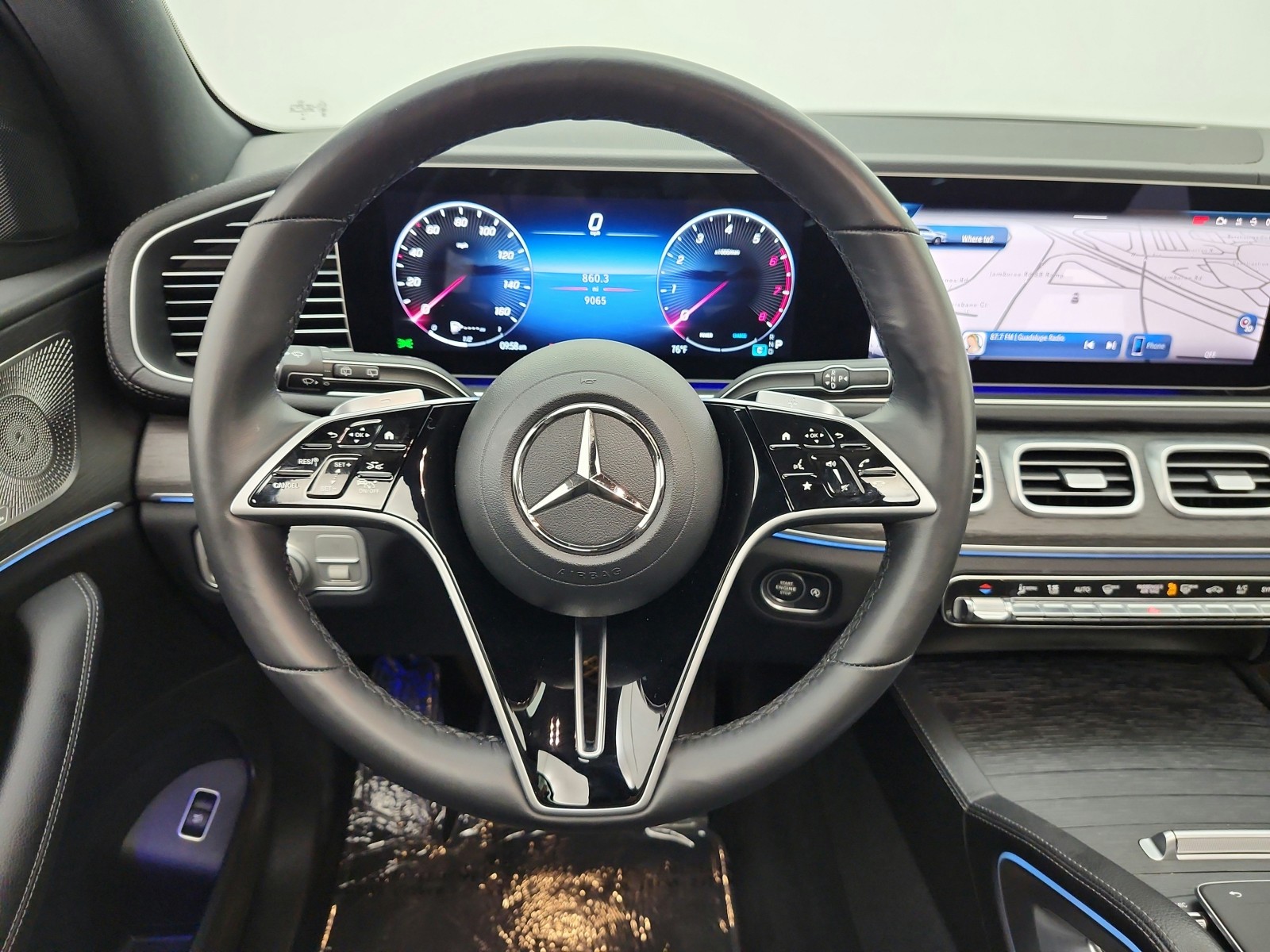 Certified Used 2025 Polar White Mercedes-Benz GLS 450 4MATIC® SUV image 14