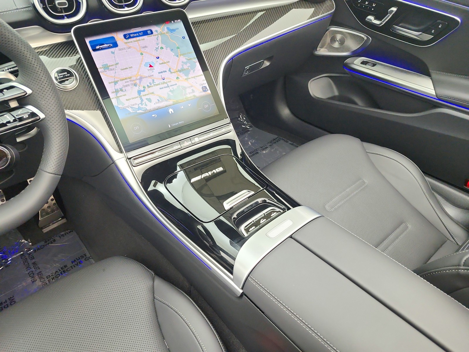 New 2026 MANUFAKTUR Moonlight White Metallic Mercedes-Benz AMG® CLE 53 4MATIC+ Cabriolet image 16