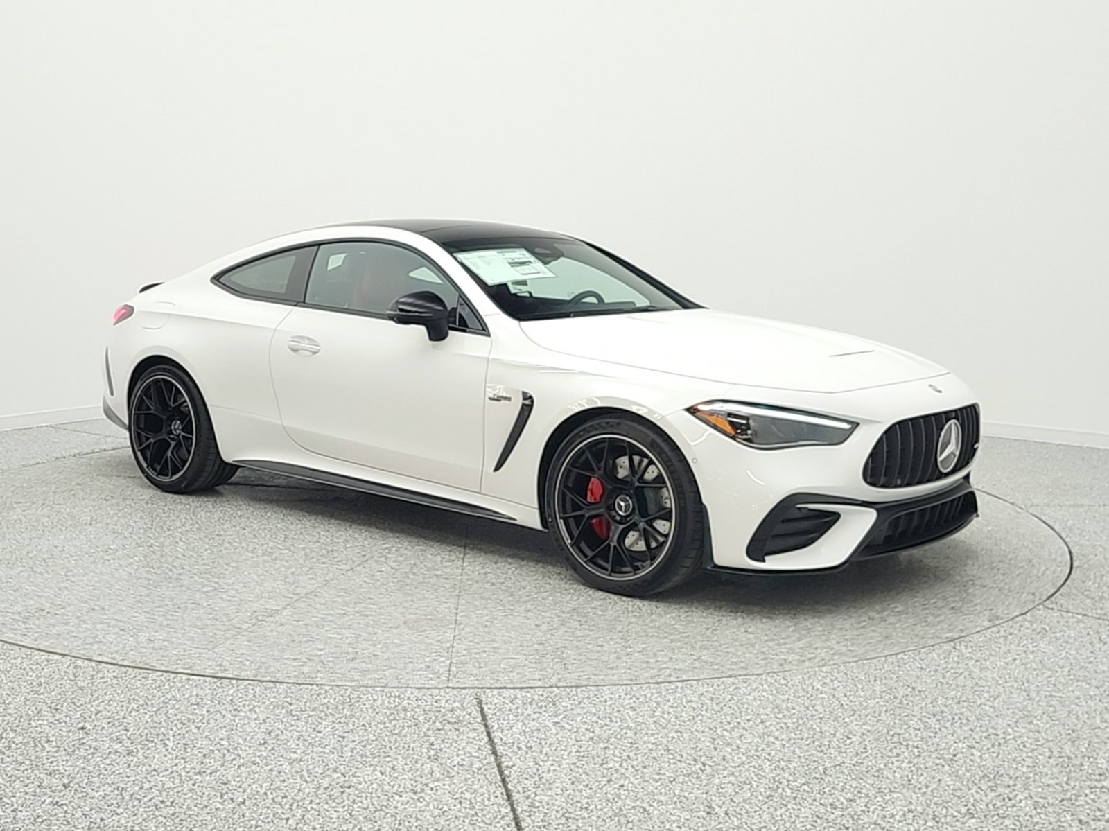 New 2026 MANUFAKTUR Moonlight White Metallic Mercedes-Benz AMG® CLE 53 4MATIC+ Coupe image 3