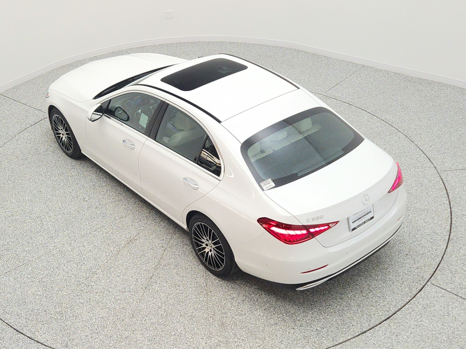 New 2026 MANUFAKTUR Moonlight White Metallic Mercedes-Benz C 300 Sedan image 22