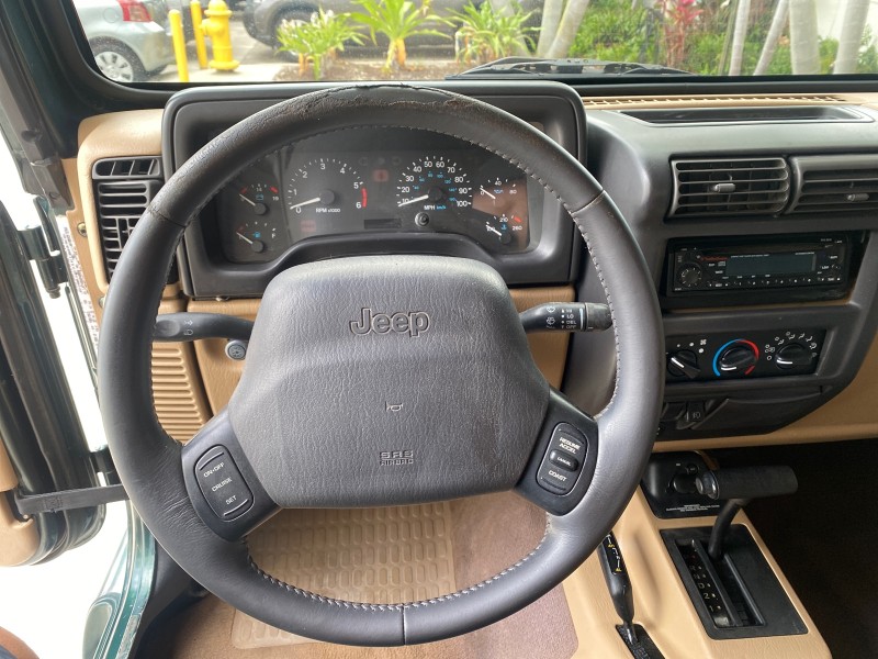 1999 Jeep Wrangler Sahara AUYO AC 6 CYL LOW MILES 47,009 in , 