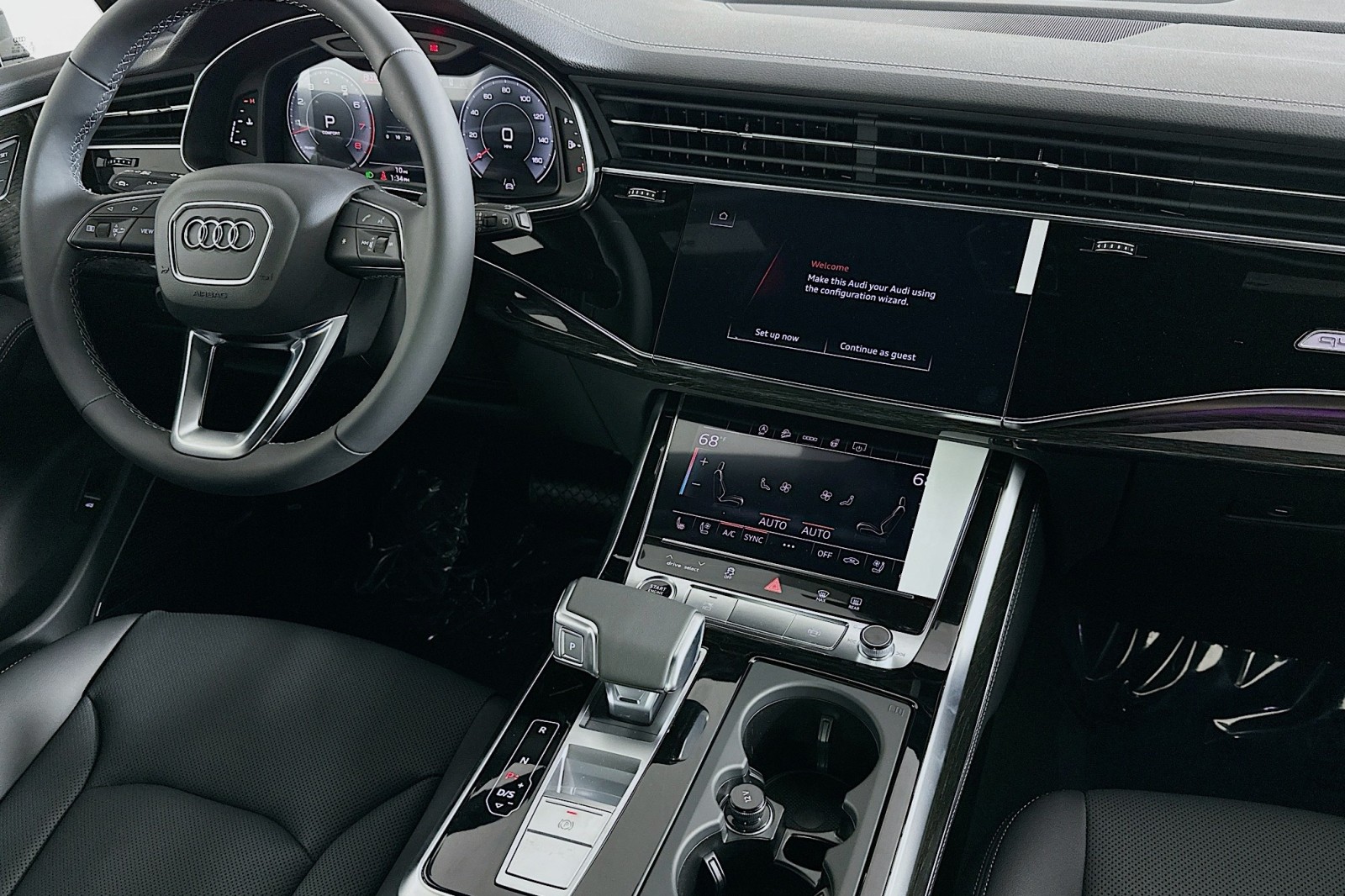 New 2026 Mythos Black Metallic Audi Premium Plus image 6