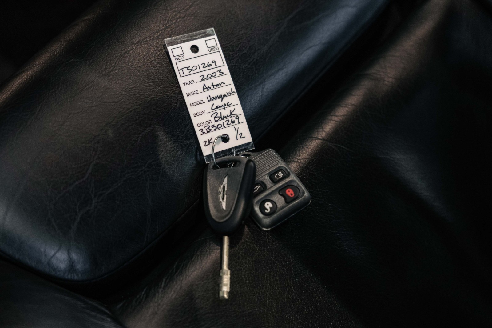 Used Car 2003 Aston Martin Vanquish  For Sale Under $80,000 In Boerne, Texas