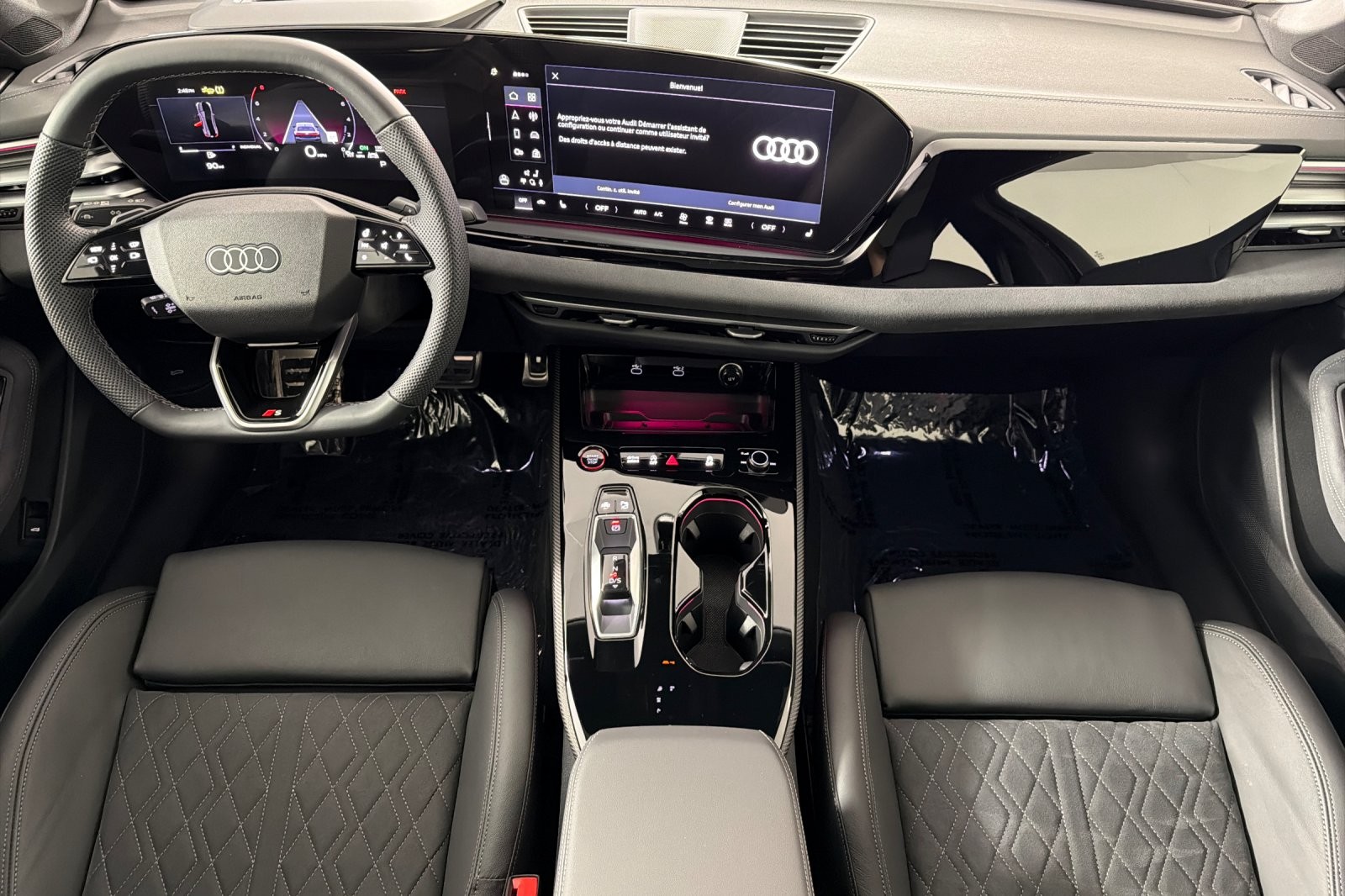 Used 2025 Mythos Black Metallic Audi Premium Plus 3.0 TFSI quattro image 12