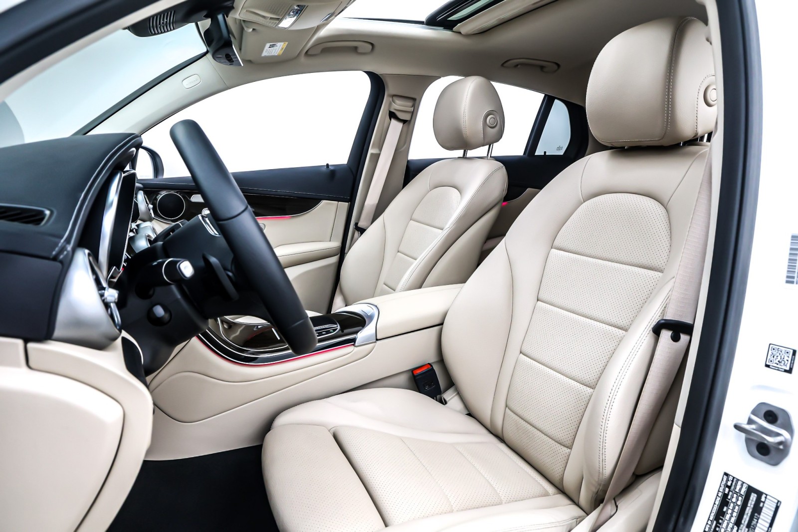 Certified Used 2023 Polar White Mercedes-Benz GLC 300 4MATIC® Coupe image 18