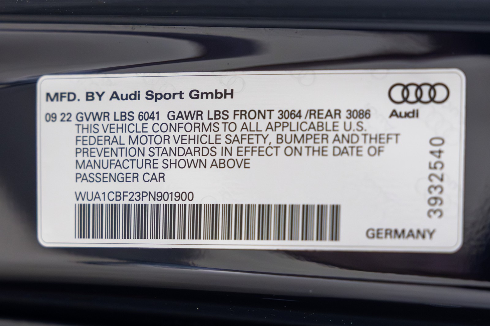 Used Car 2023 Audi Rs 6 Avant  For Sale Under $120,000 In Boerne, Texas