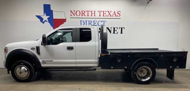 2021  Super Duty F-450 DRW XL 4x4 Diesel Dually Flat Bed Crew Work Truck Tow Bluetooth in , 