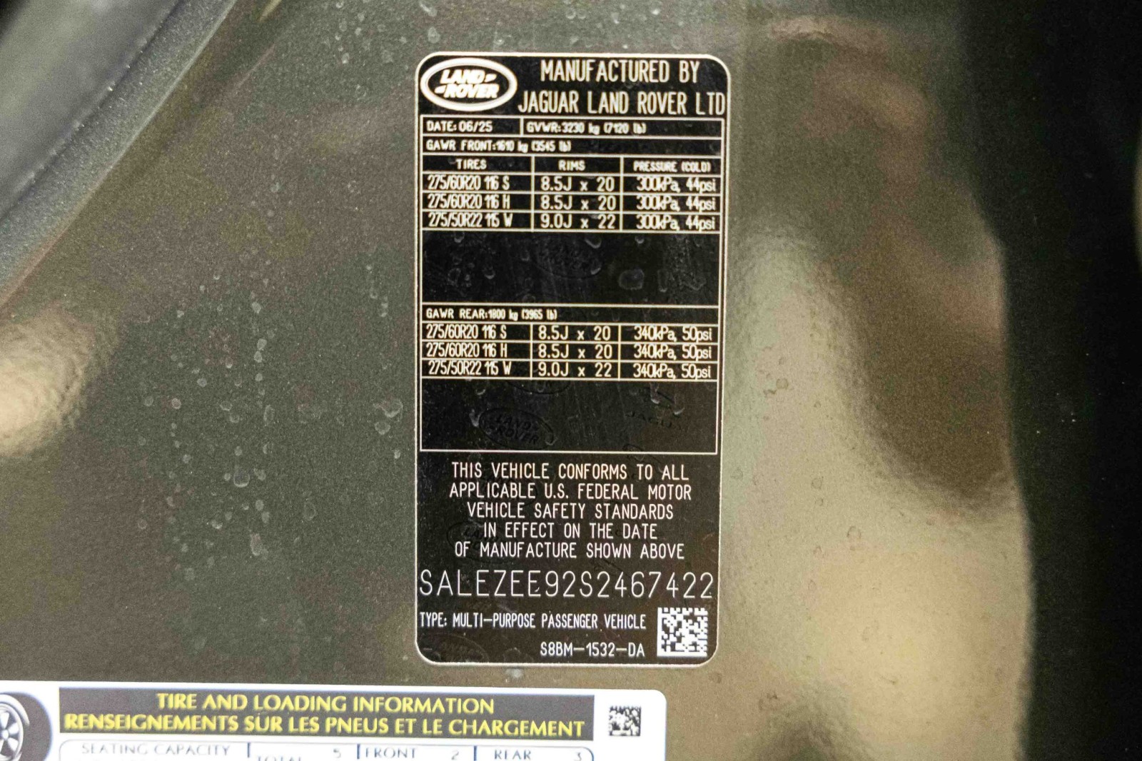 Used Car 2025 Land Rover Defender  Octa Edition One For Sale Under $180,000 In Boerne, Texas