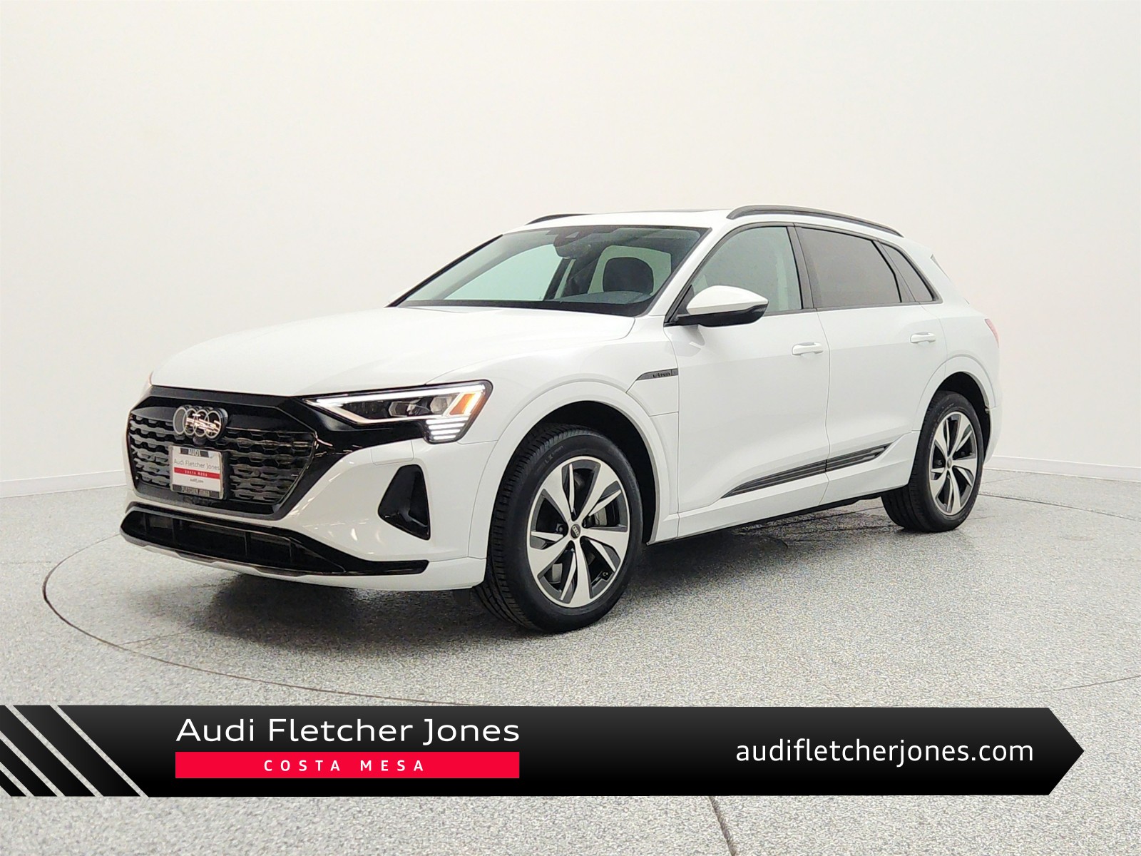 Glacier White Metallic 2024 Audi Q8 e-tron quattro Premium AWD SUV / Crossover All-Wheel Drive Automatic