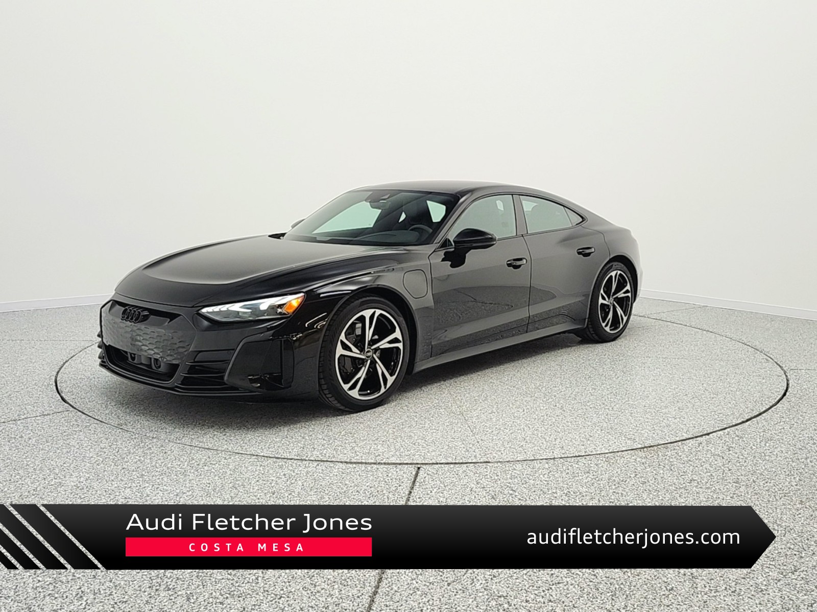 Mythos Black Metallic 2024 Audi e-tron GT quattro Premium Plus AWD Sedan All-Wheel Drive