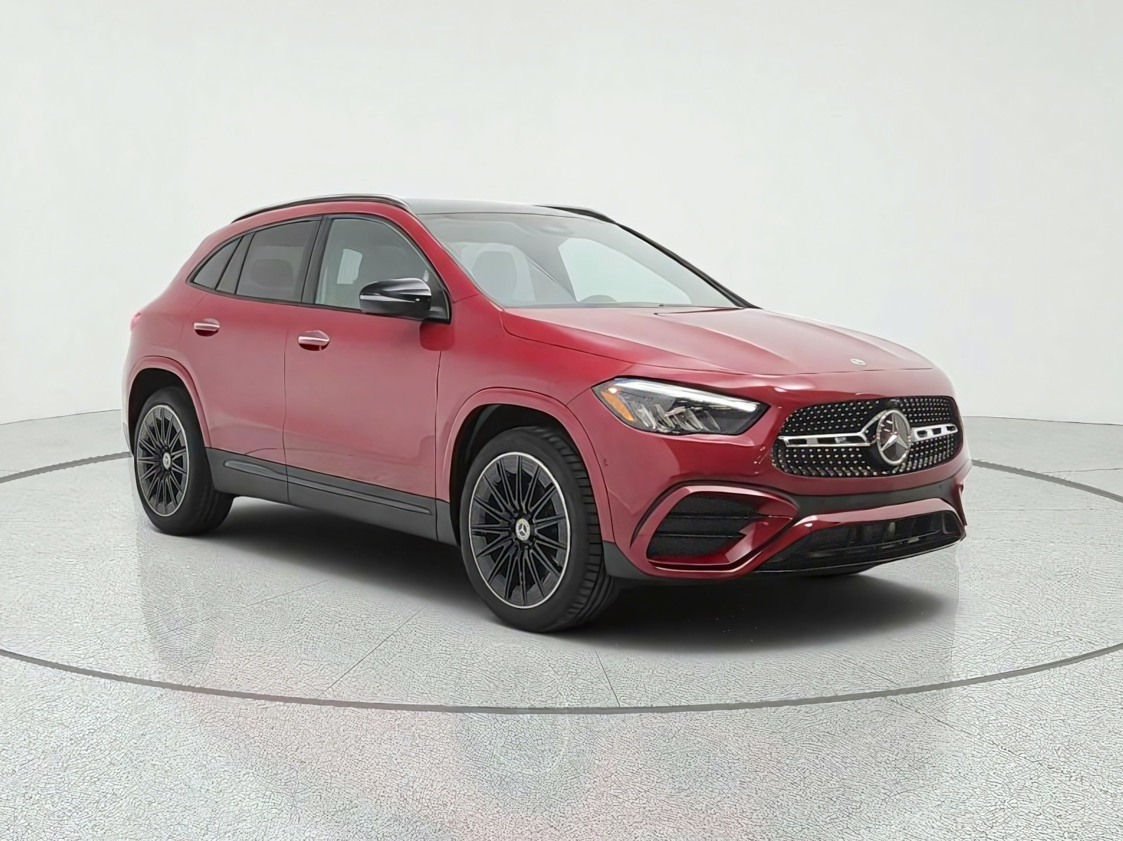 New 2026 MANUFAKTUR Patagonia Red Metallic Mercedes-Benz GLA 250 SUV image 3