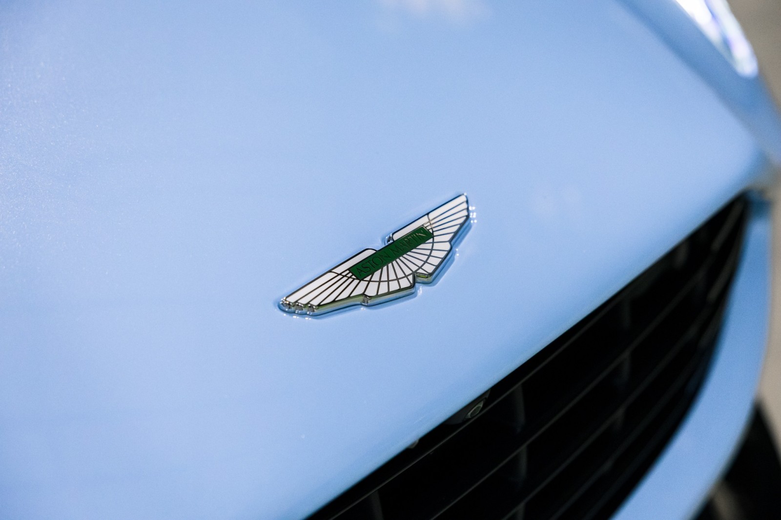 Used Car 2017 Aston Martin Db11  - Frosted Glass Blue Paint - Exterior Black Pack - Premium Audio For Sale Under $110,000 In Boerne, Texas