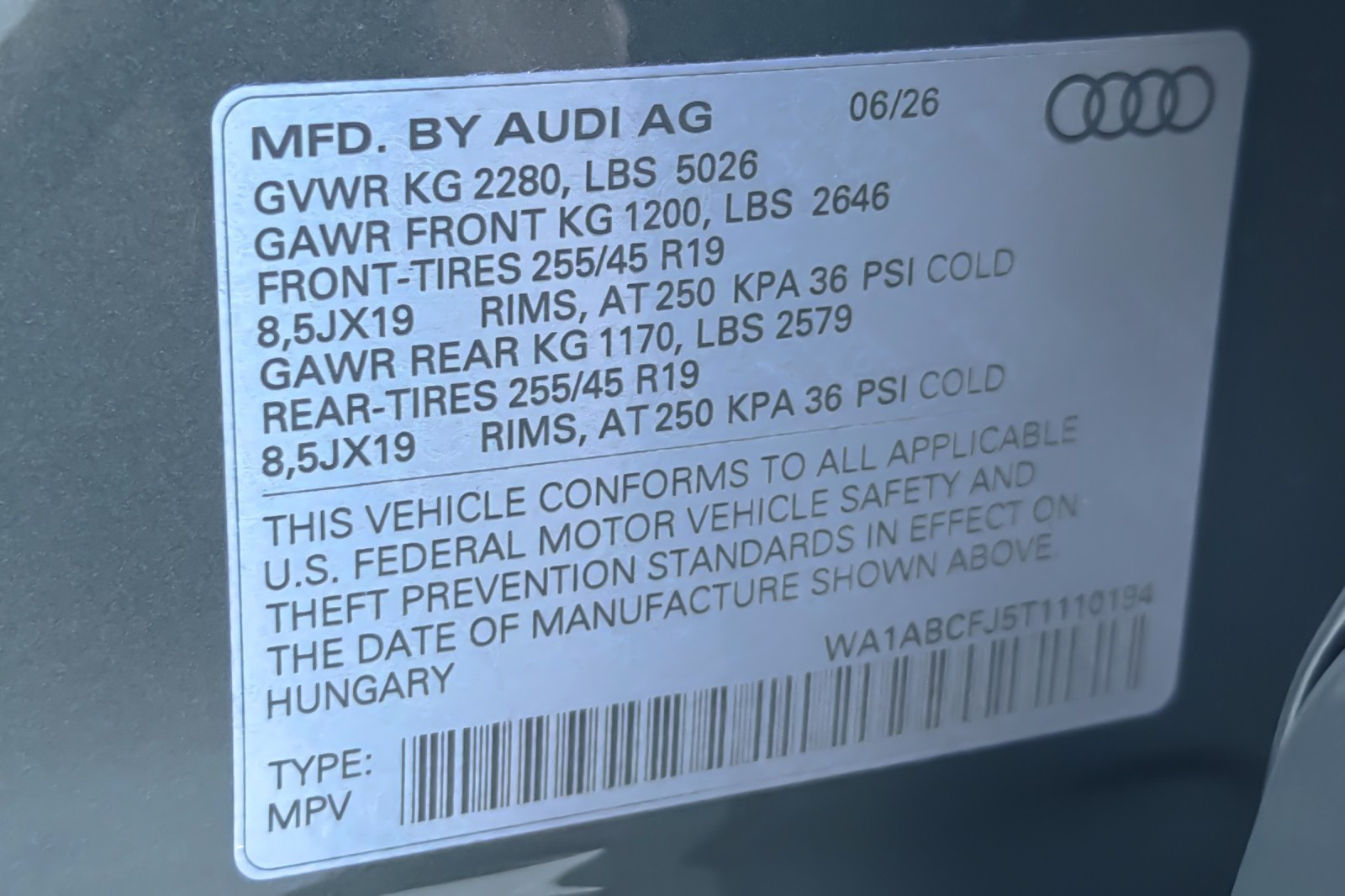 New 2026 Sage Green Metallic Audi S line quattro image 27