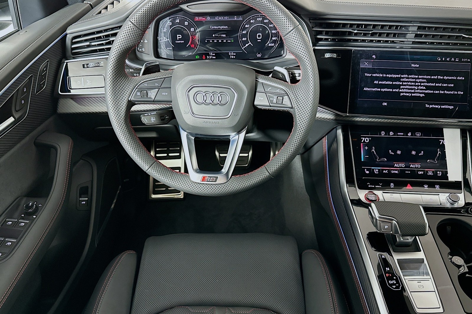 New 2026 Mythos Black Metallic Audi performance image 5