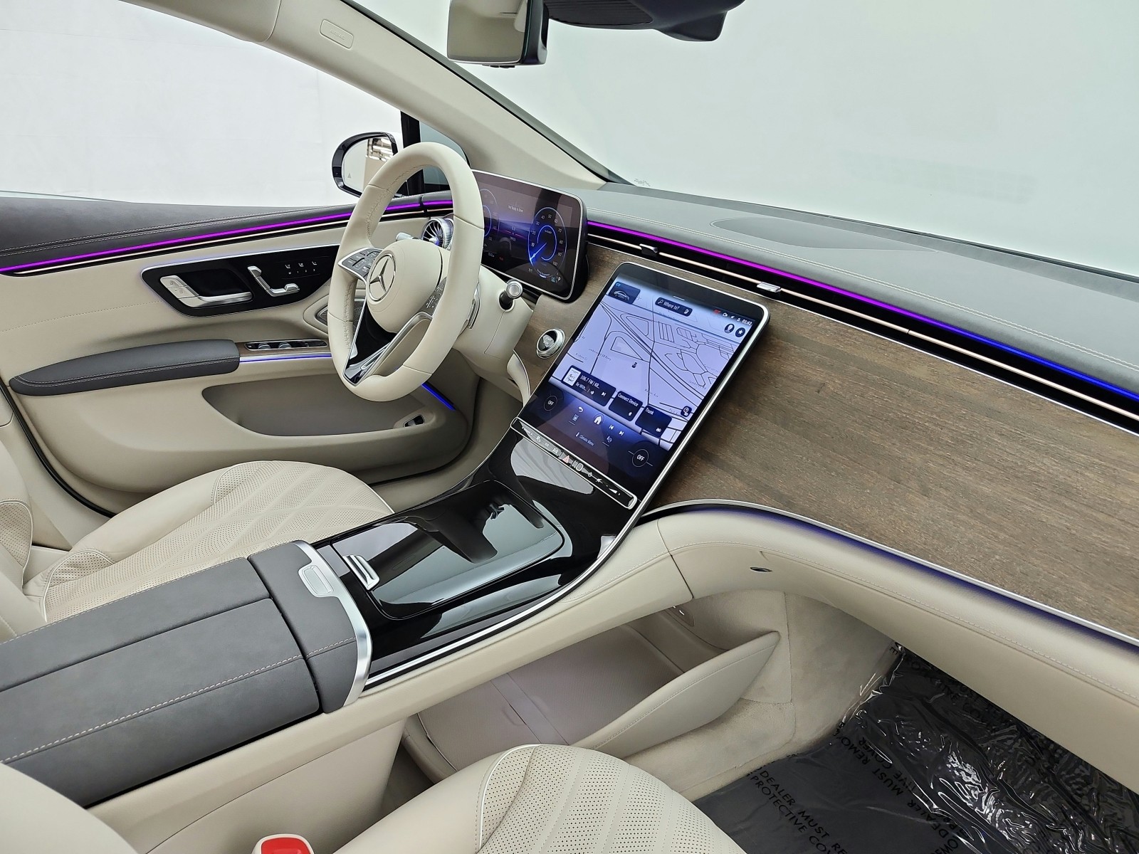 Used 2023 Polar White Mercedes-Benz EQS 450+ Sedan image 24